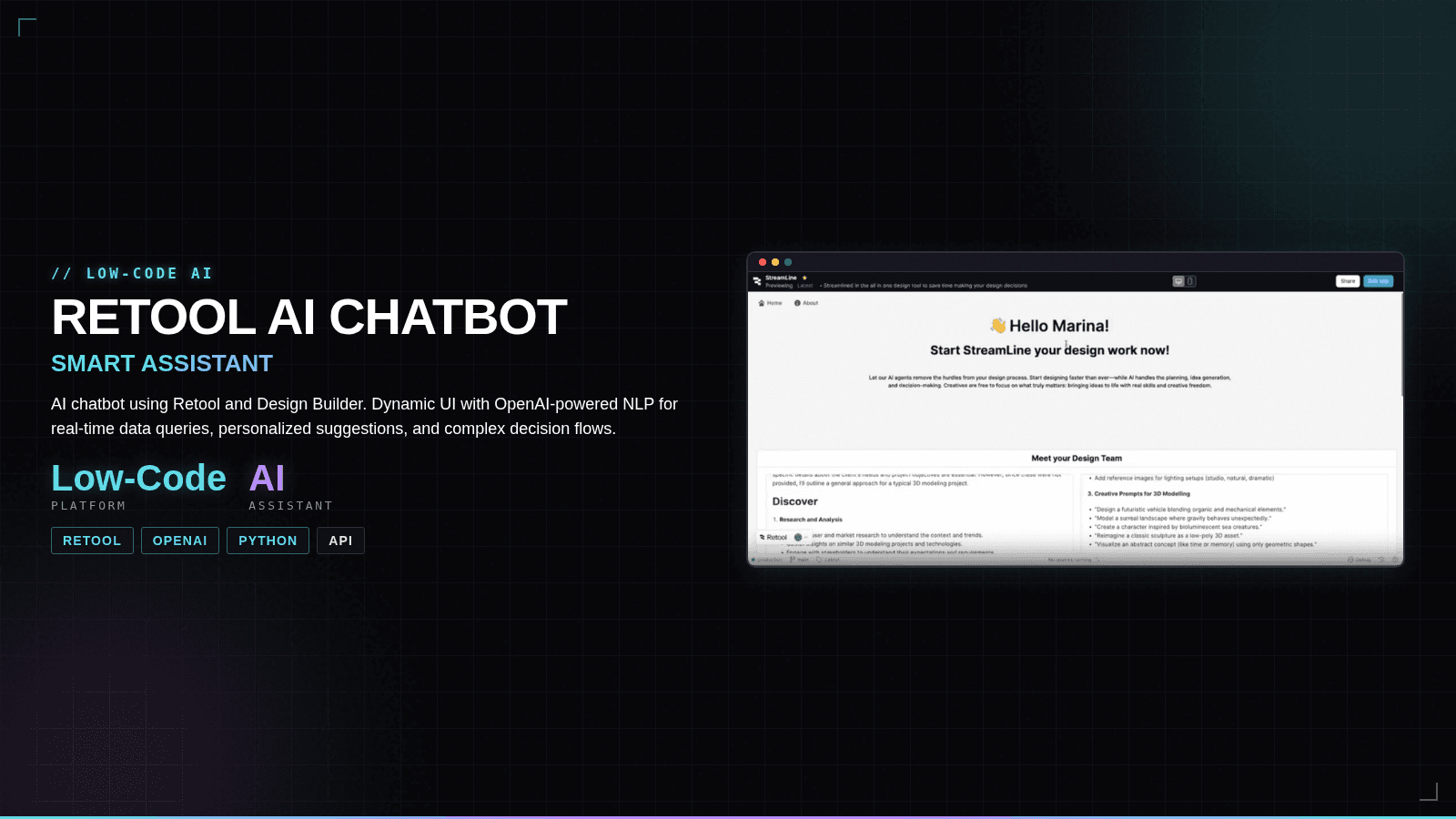 RETOOL AI CHATBOT